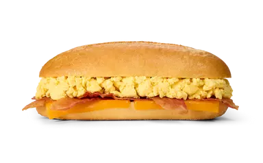 Applewood Smoked Bacon Scrambled Eggs Hoagie