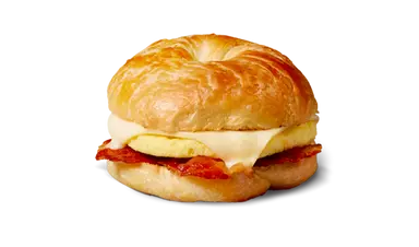 Bacon Egg & Cheese on a Croissant