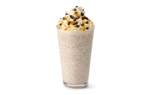 Caramel Chocolate Chip Cream Smoothie