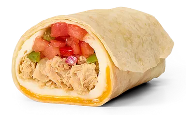 Chicken Cheesesteak Egg White Omelet Burrito