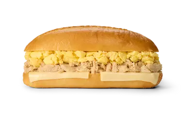 Chicken Scrambled Eggs Hoagie