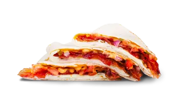Chipotle Bacon & Egg White Quesadilla