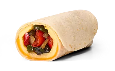 Fajita Veggie Egg Omelet Burrito
