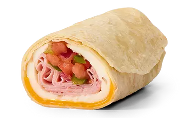 Ham Egg White Omelet Burrito