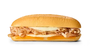 Oven Roasted Turkey Egg White Omelet Hoagie