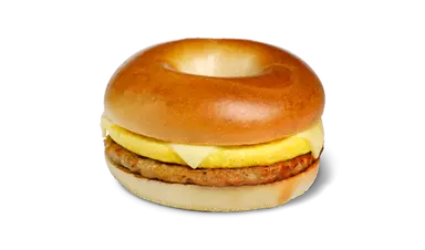 Sausage Egg & Cheese Sizzli® Bagel