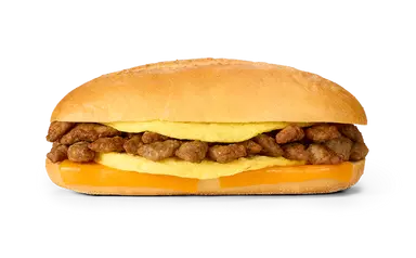 Sausage Egg Omelet Hoagie