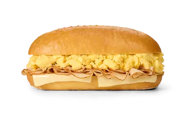 Turkey Scrambled Eggs Hoagie