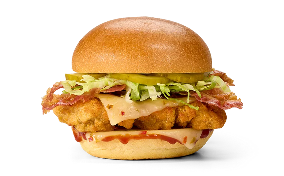BBQ Bacon Crispy Chicken Sandwich