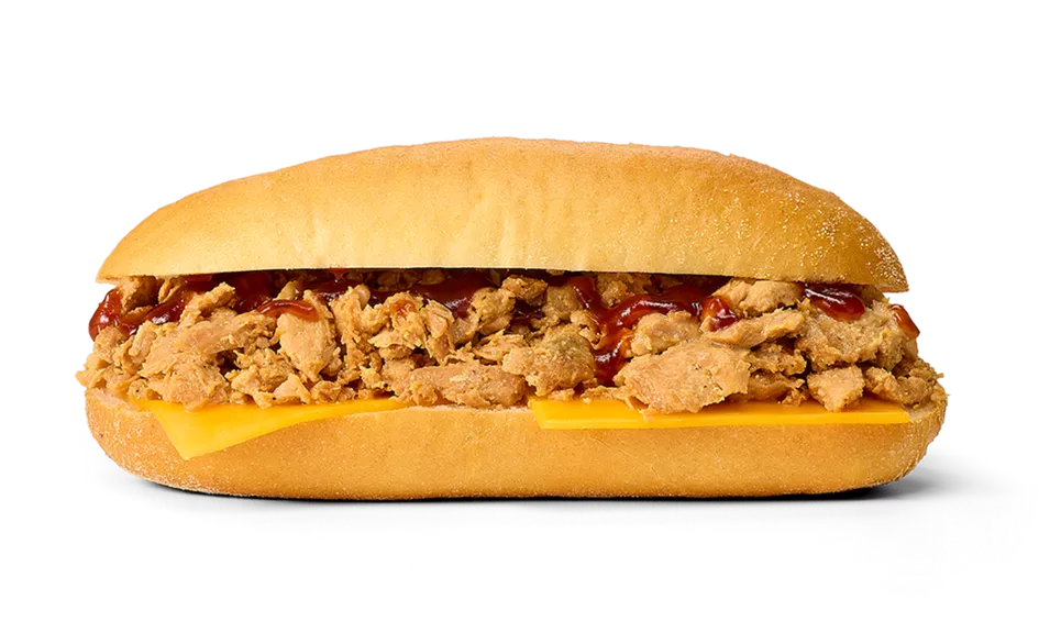 BBQ Chicken Cheesesteak Hot Hoagie