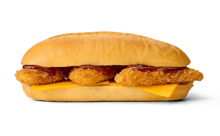 BBQ Hot Breaded Chicken Strips Hoagie