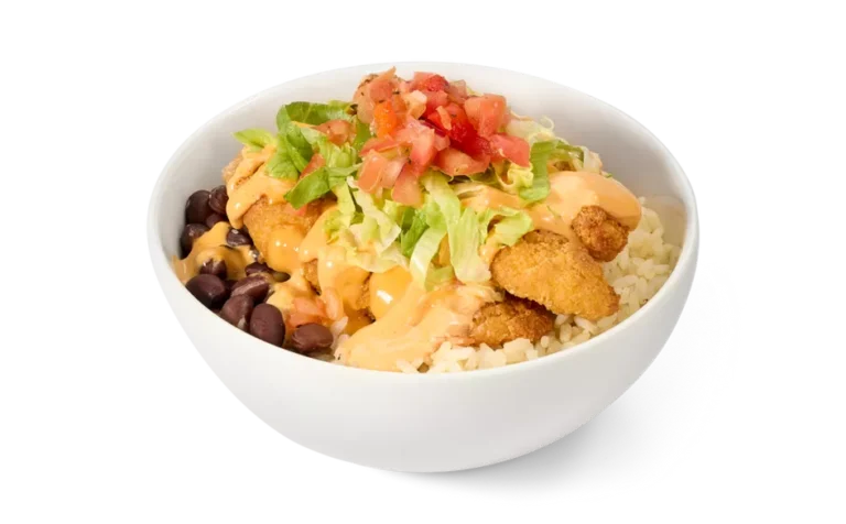 Breaded Chicken Burrito Bowl
