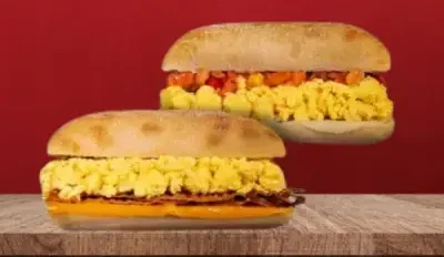 Breakfast Ciabatta Sandwiches