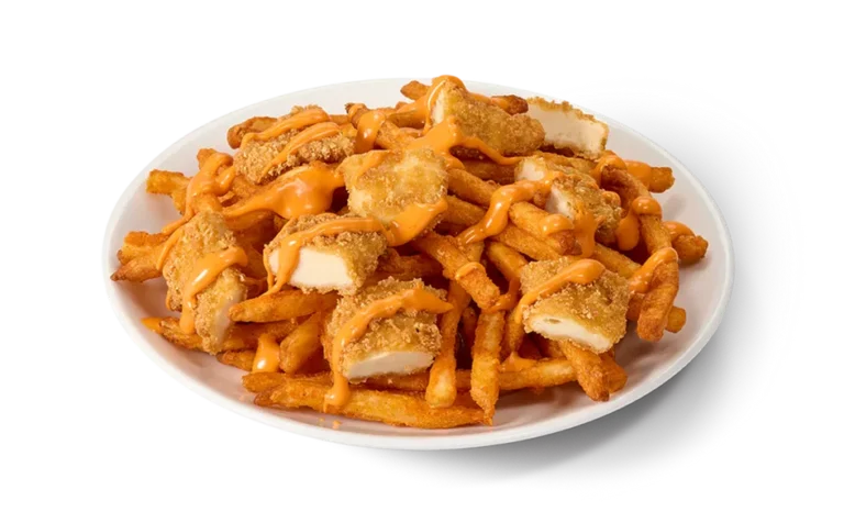 Buffalo Chicken Loaded Fries