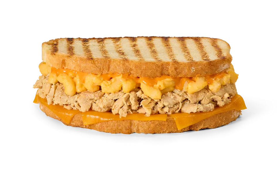 Buffalo Chicken Mac and Cheese Panini