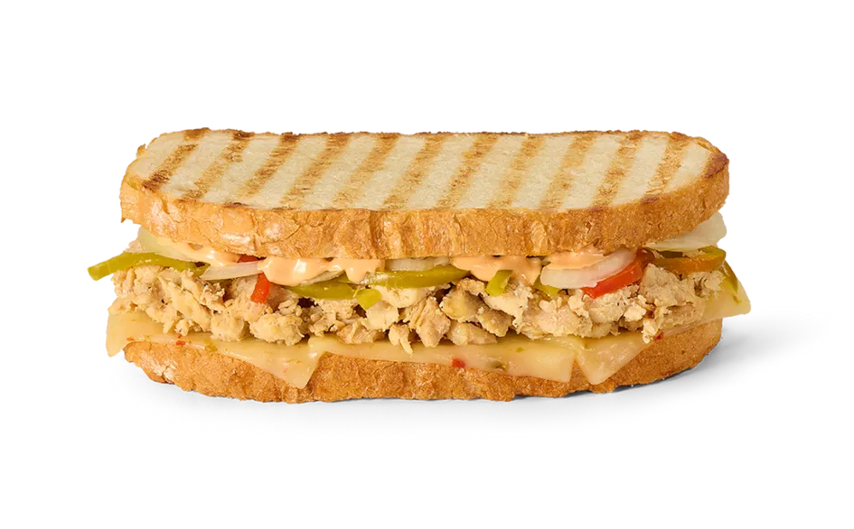 Create Your Own Chicken Cheesesteak Panini