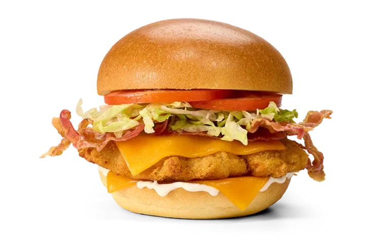 Crispy Chicken Bacon Ranch Sandwich