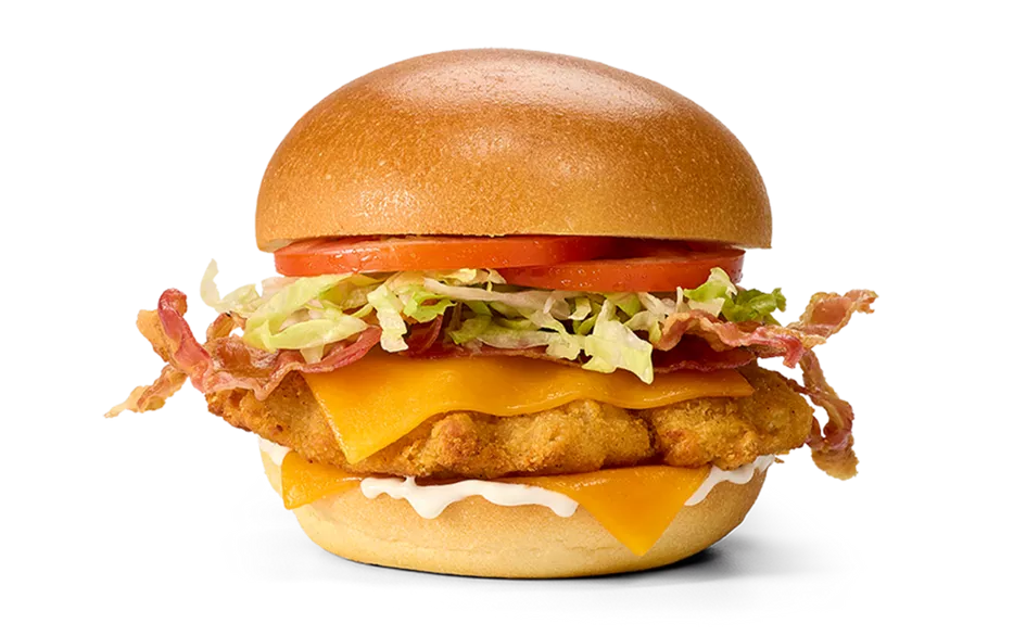 Crispy Chicken Bacon Ranch Sandwich