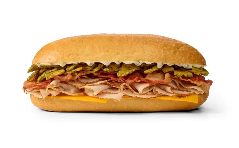 Dill Pickle Ranch Oven Roasted Turkey Hoagie