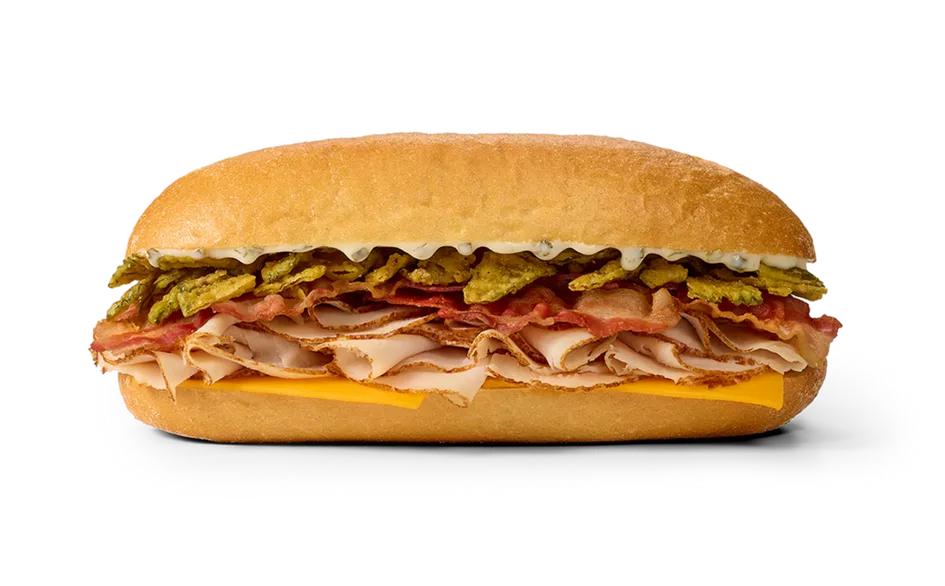 Dill Pickle Ranch Oven Roasted Turkey Hoagie