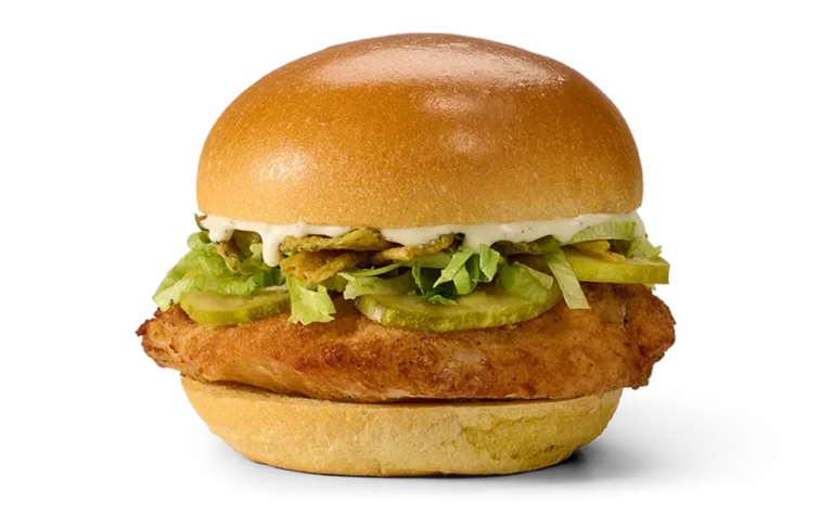 Dill Pickle Ranch Roasted Chicken Sandwich
