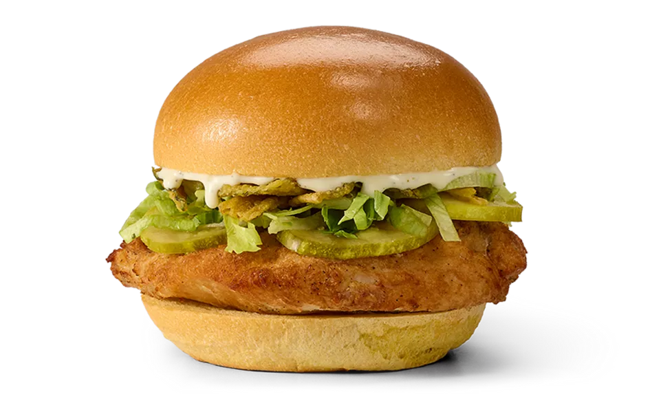 Dill Pickle Ranch Roasted Chicken Sandwich