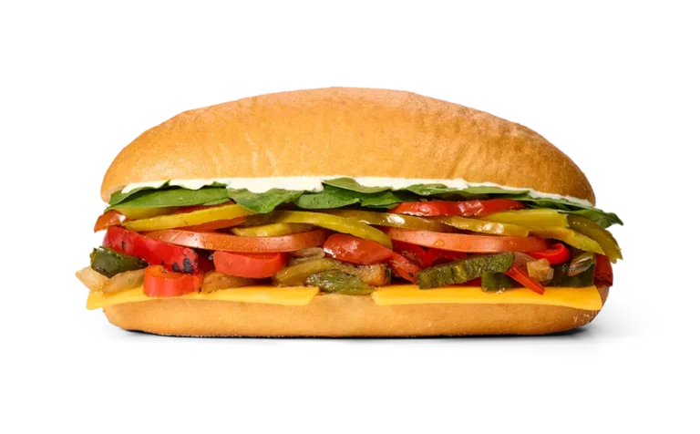 Fajita Veggie with Ranch & Cheddar Hoagie