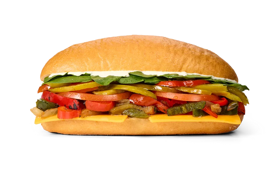 Fajita Veggie with Ranch & Cheddar Hoagie