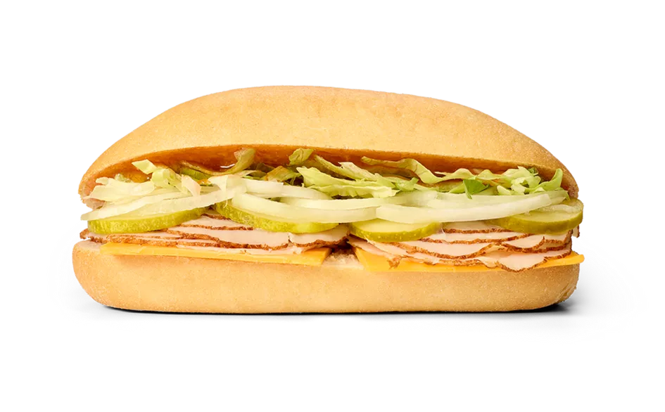 Honey Hot Oven Roasted Turkey Hoagie
