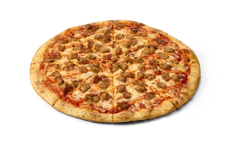 Honey Hot Sausage Pizza