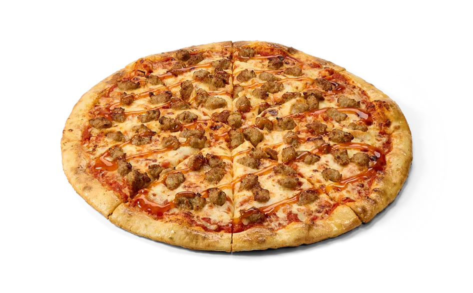 Honey Hot Sausage Pizza