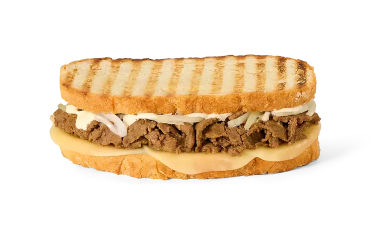 Onion Cheesesteak Panini