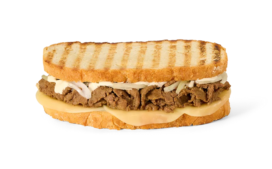 Onion Cheesesteak Panini