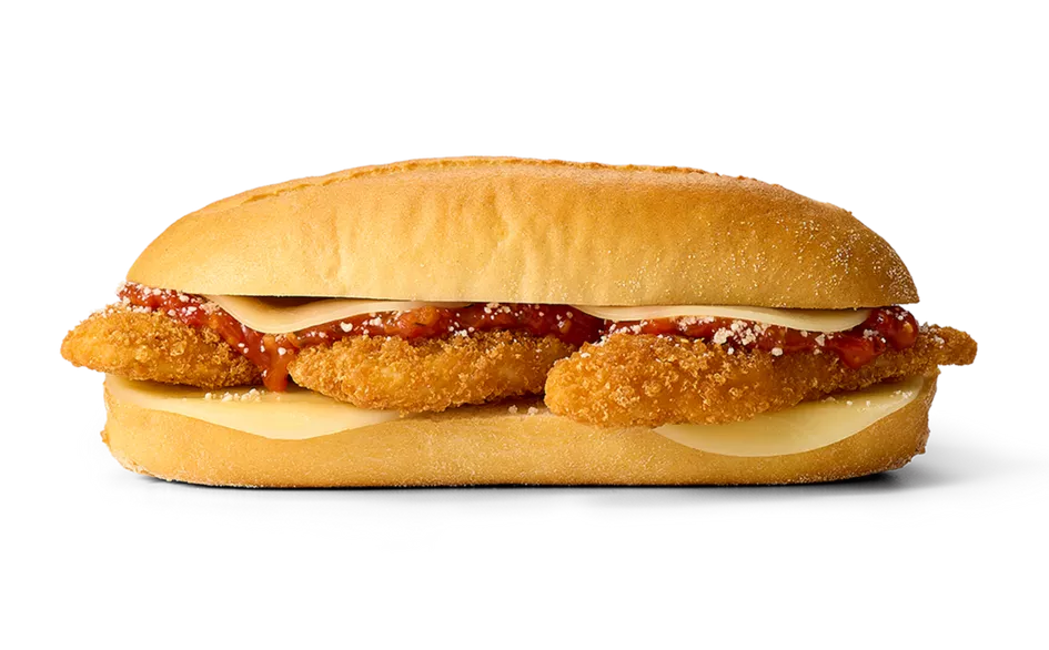 Parmesan Hot Breaded Chicken Strips Hoagie