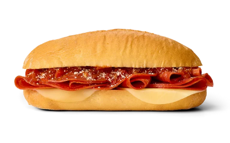 Pepperoni Marinara Hot Hoagie