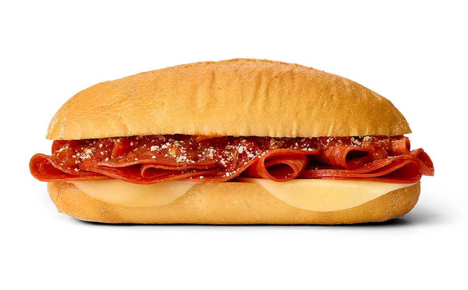 Pepperoni Marinara Hot Hoagie