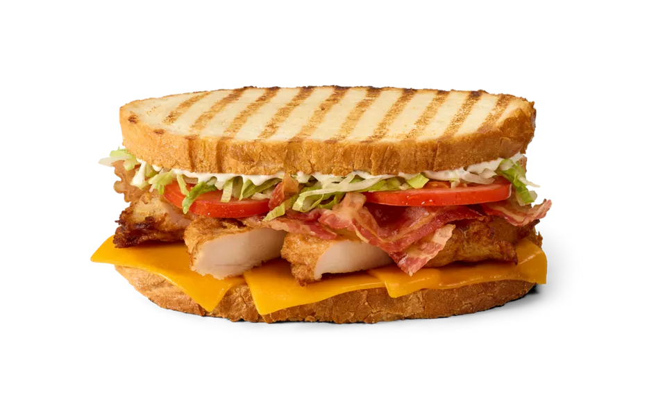 Roasted Chicken Bacon Ranch Panini