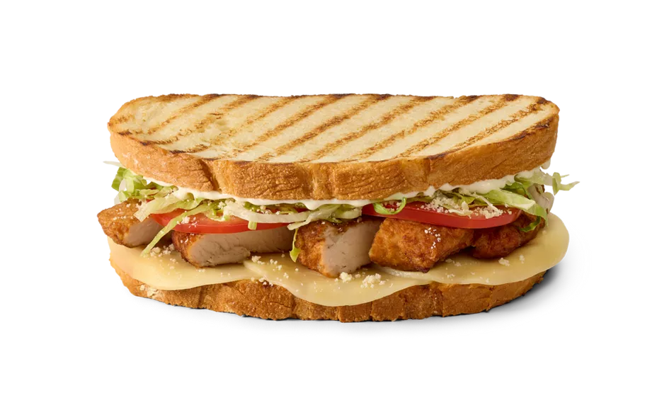Roasted Chicken Caesar Panini