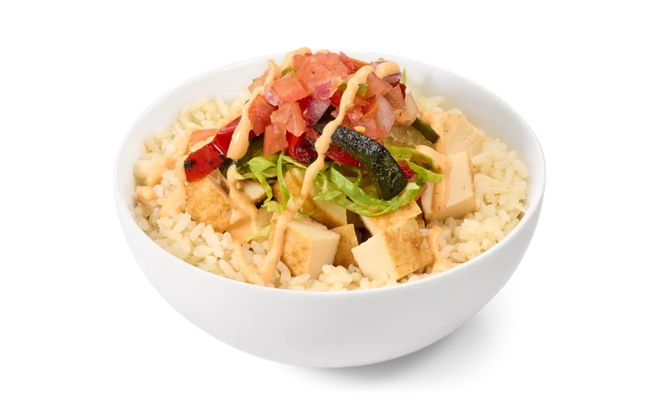 Roasted Chicken Fajita Bowl