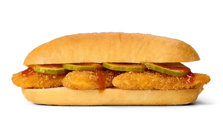 Southern Honey Hot Chicken Strips Hoagie