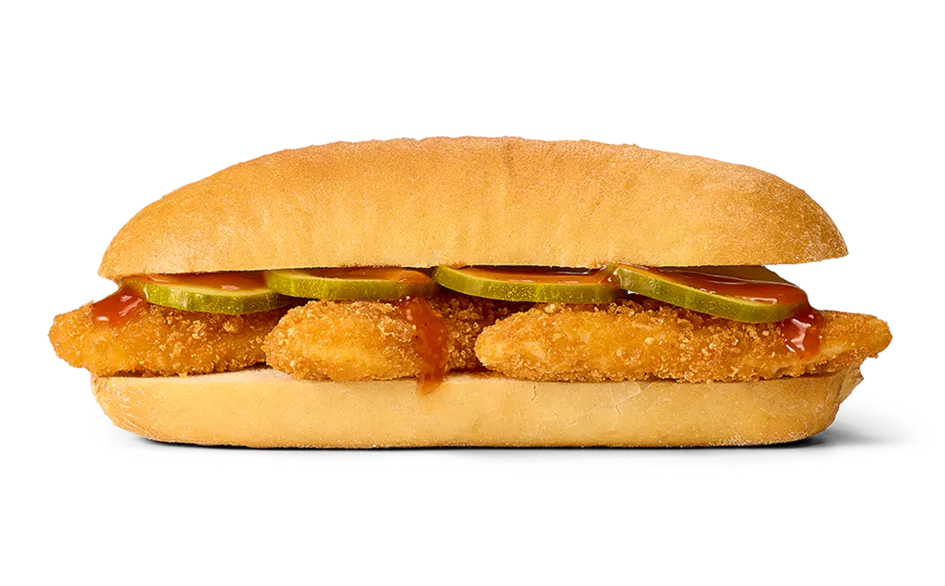 Southern Honey Hot Chicken Strips Hoagie
