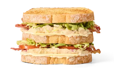 Tuna Salad Club Sandwich