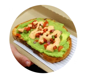 Wawa Avocado Toast and Sides